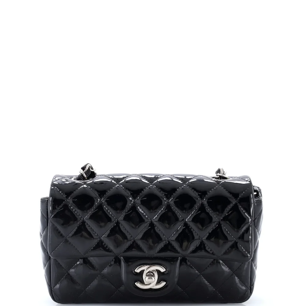 Pre-Owned Chanel Rectangular Mini Classic Flap Bag 20cm
