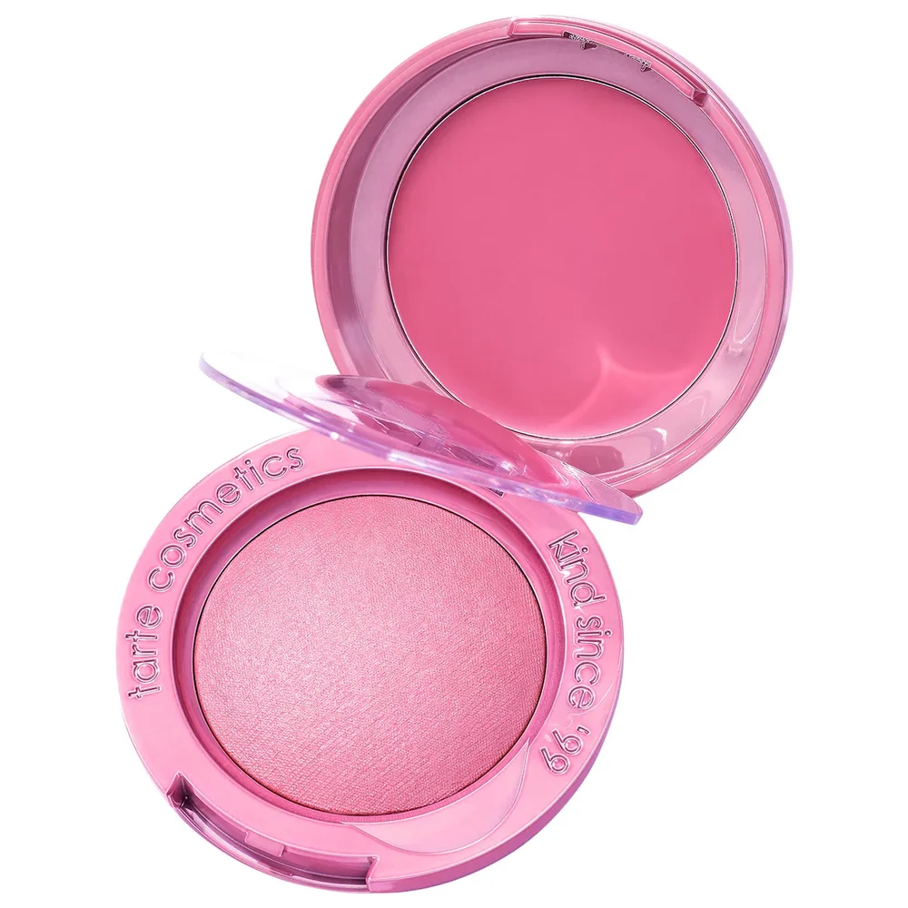 macaron blush & glow duo in pink champagne