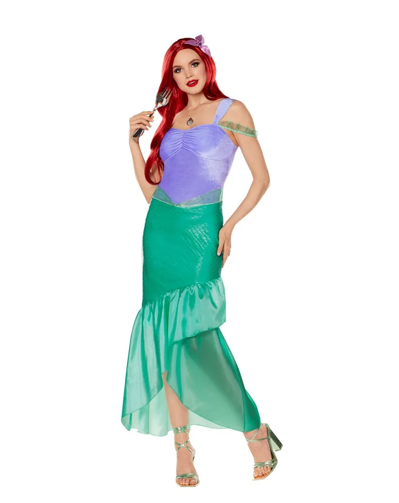 Ariel Dress Costume - Disney Princess