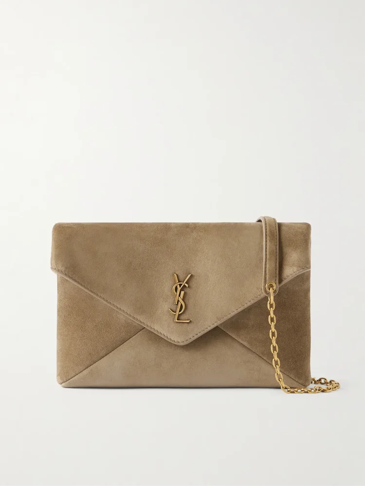 Cassandre suede shoulder bag