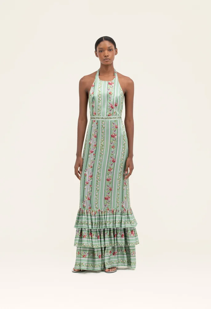 Magnolia Honeysuckle Maxi Dress