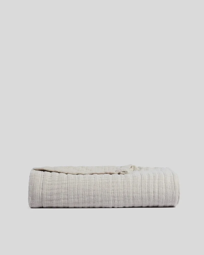 Cloud Linen Gauze Throw