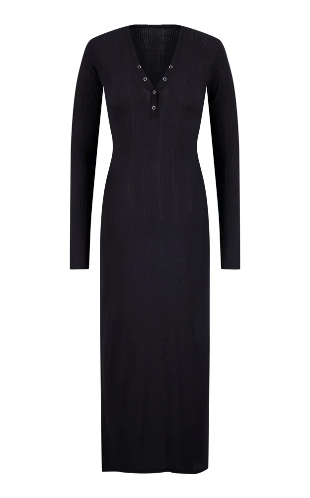 Whipped Henley Dress