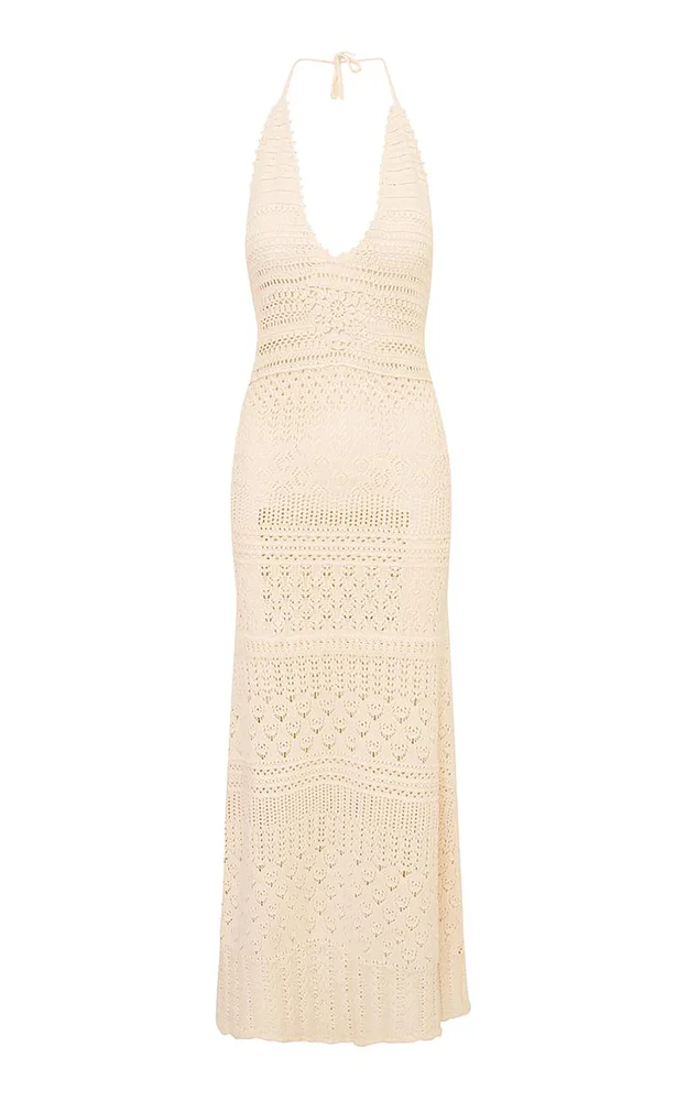 Massie Cotton Crochet Dress