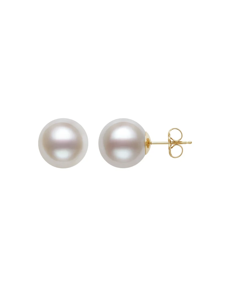 Cultured Freshwater Pearl Stud Earrings in 14K Yellow Gold