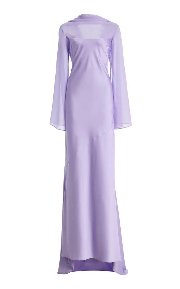 Exclusive Devlyn Satin Gown