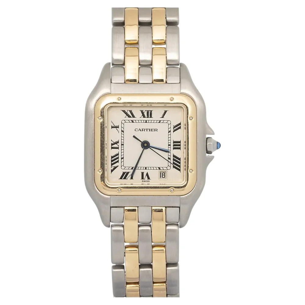 Pre-Owned Panthère de Cartier W25027B6 Two-Tone Quartz Watch, 27mm