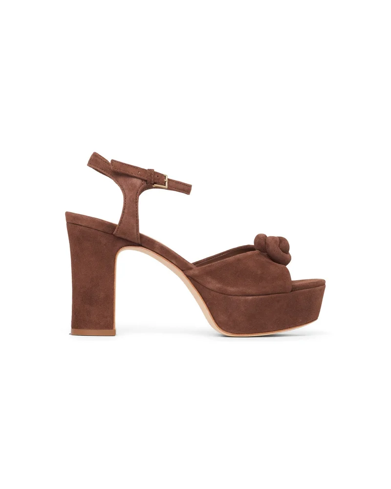 cinqasept.nyc Arianna Suede Platform Sandal