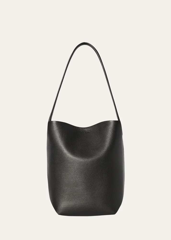 Park Small North-South Tote Bag in Waxed Leather