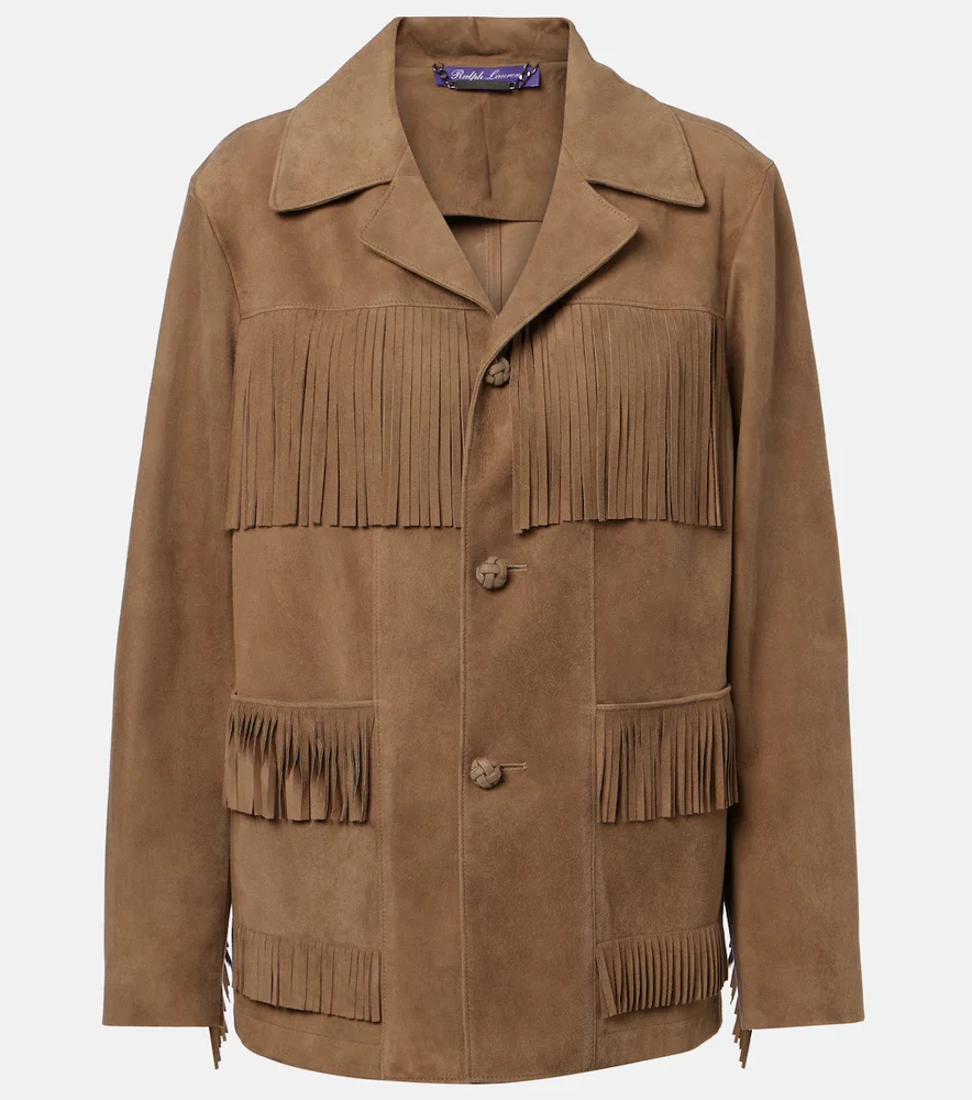 Perce fringed suede jacket