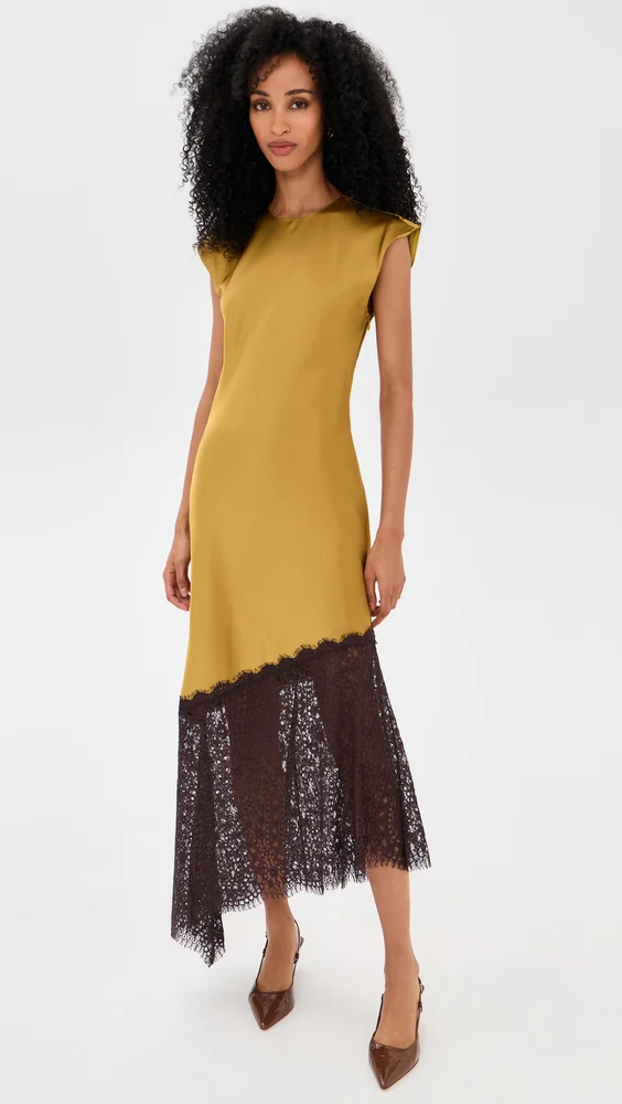 Violeta Lace Combo Dress