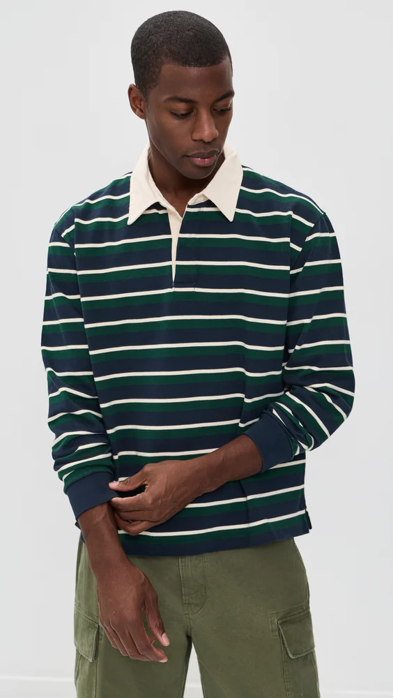Long Sleeve Polo