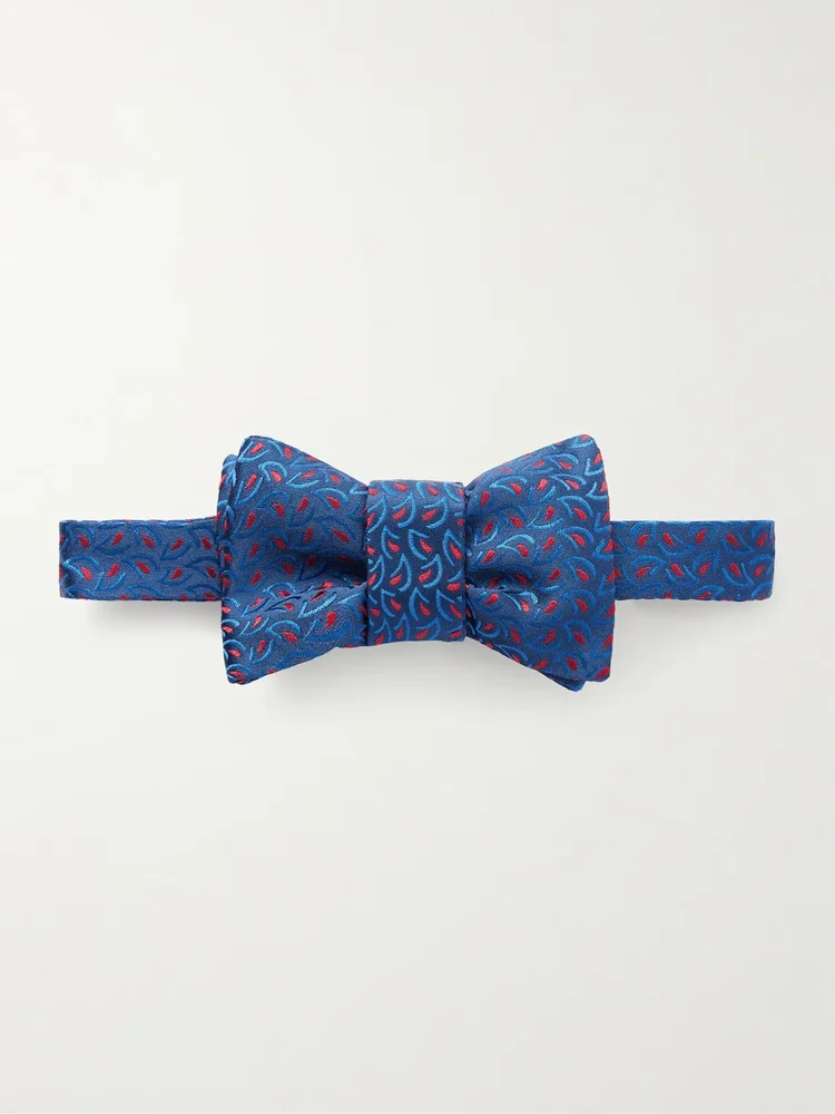Silk-Jacquard Bow-Tie