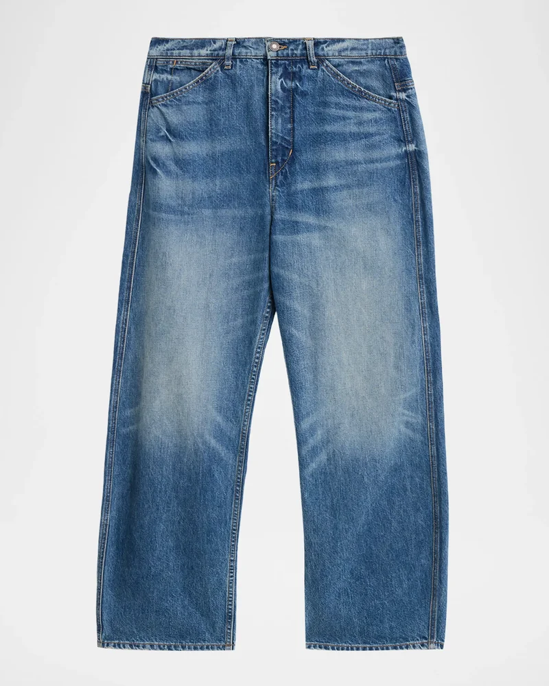 Tribeca Barrel-Leg Jeans