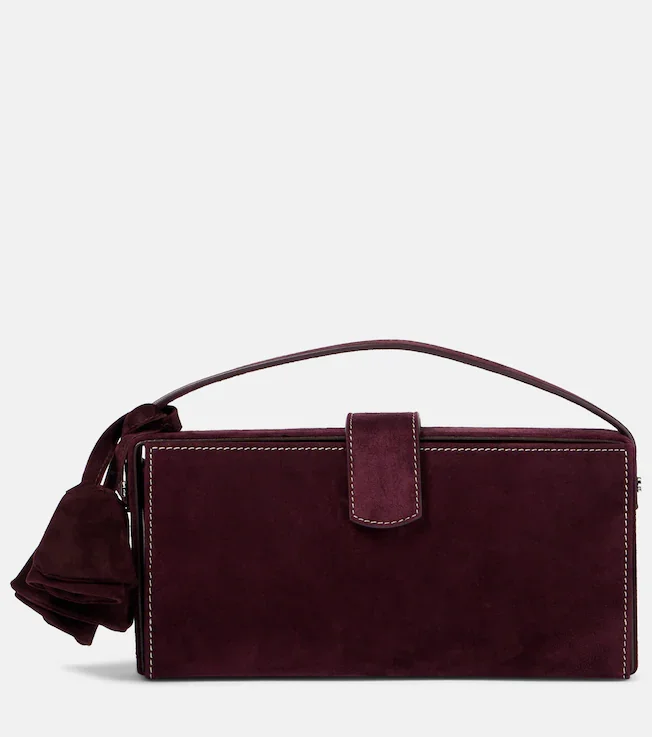 Apolonia Small suede clutch