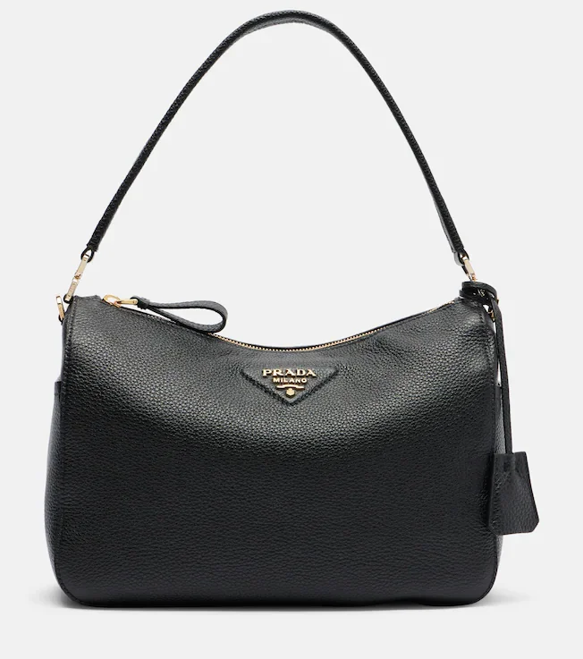 Medium leather shoulder bag