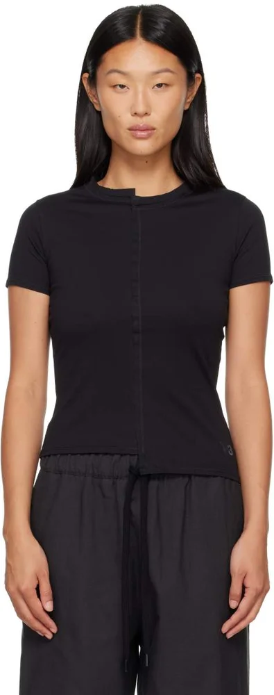 Black W Ftd Ss T-shirt