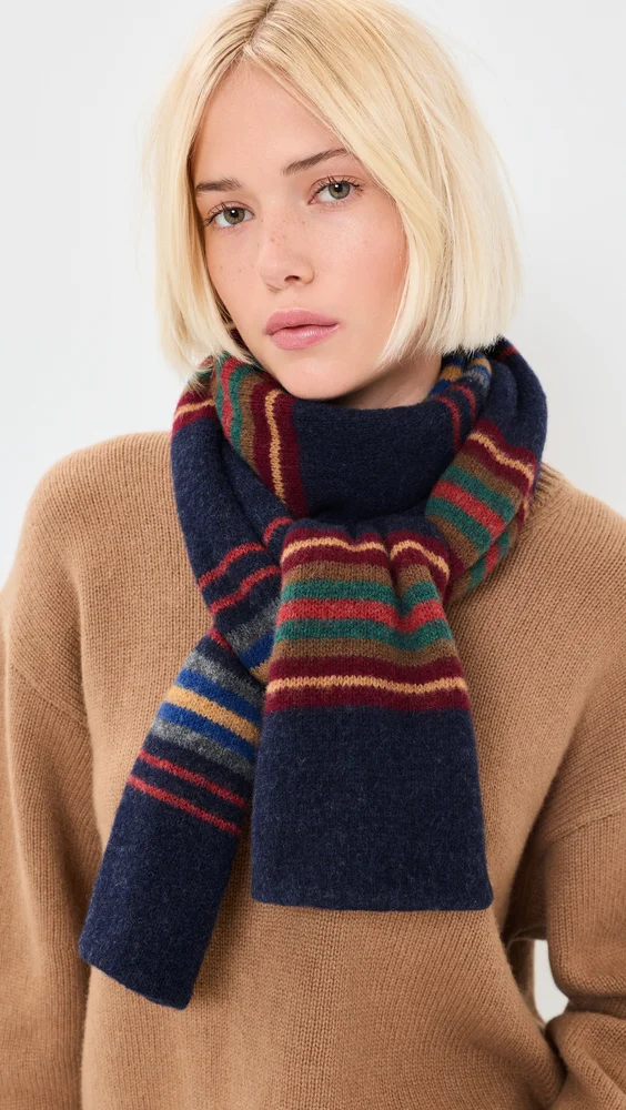 College Fun Wool Scarf
