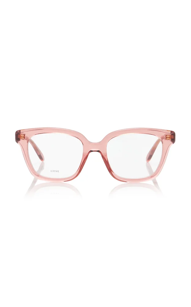 Square-Frame Acetate Glasses