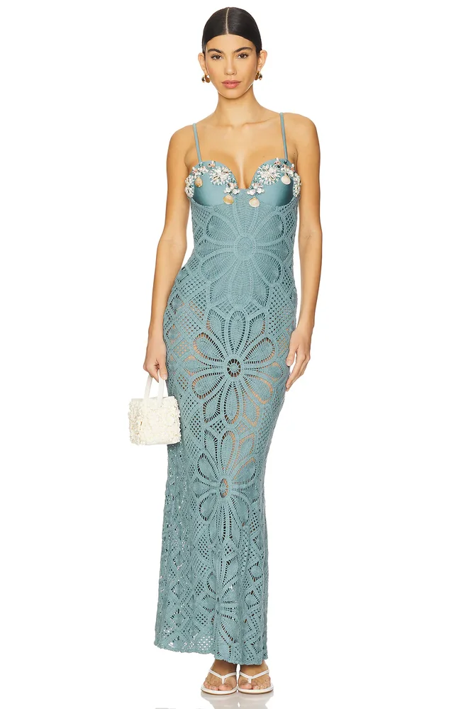 Crochet Maxi Dress