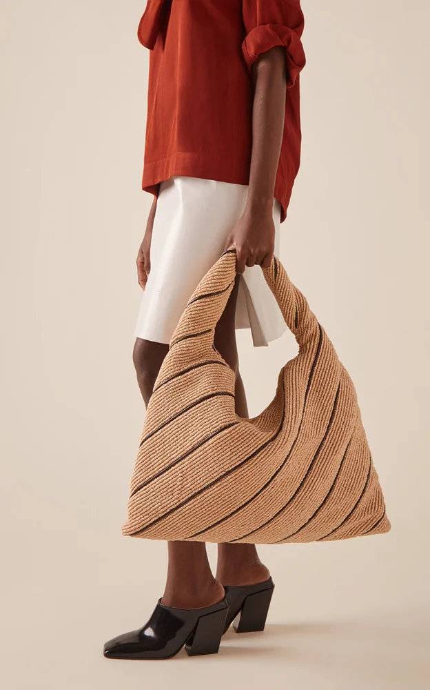 Large Hop Raffia Bag
