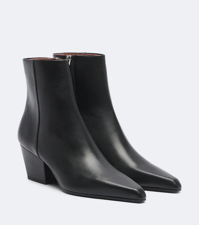 Jane leather ankle boots