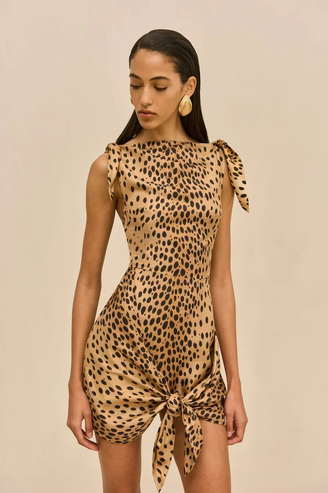 Isma Dress in Cheetah