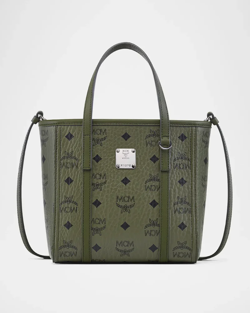 Toni Mini Visetos Shopper Top-Handle Bag