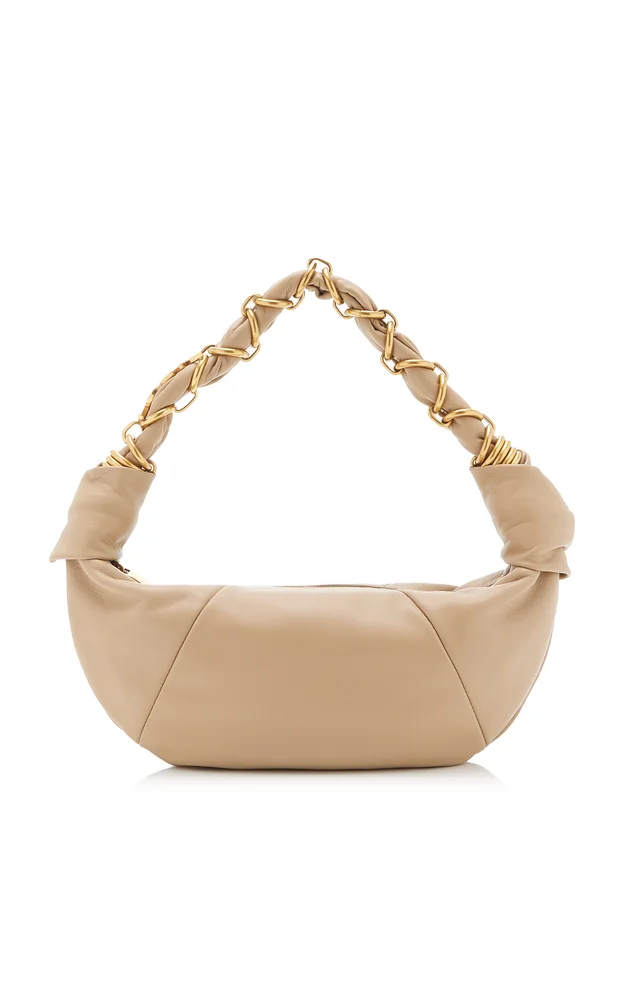 Amalia Mini Leather Hobo Bag