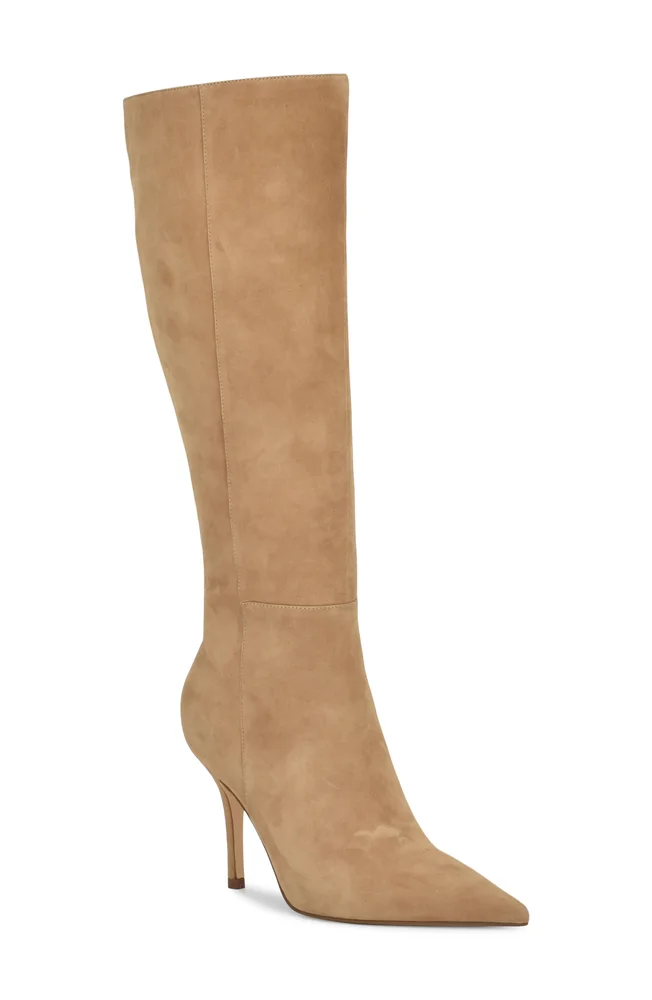 Gerty Pointed Toe Knee High Boot