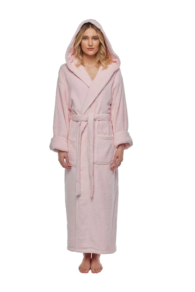 Softy Womens Ankle Length Long Cotton Robe