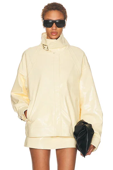 Buckle Aviator Jacket