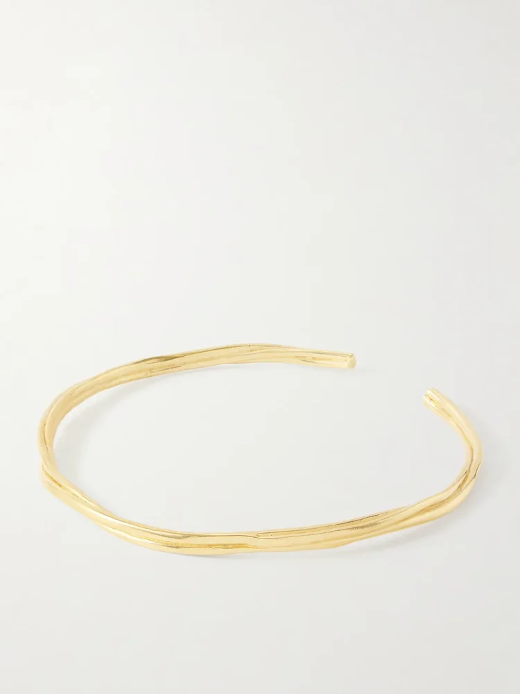 Lydia gold-plated choker
