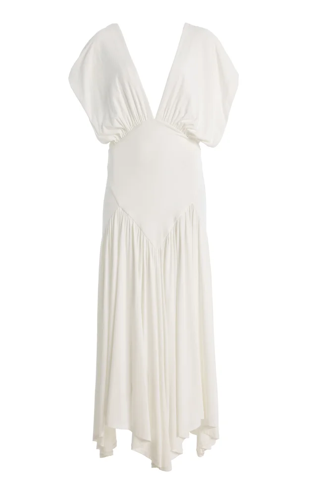 Sloane Ruffled Midi Dress