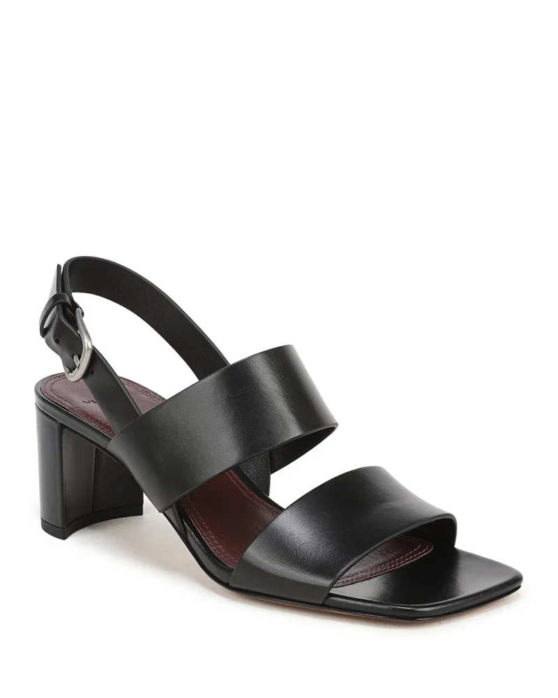 Oliana Leather Block Heel Sandals