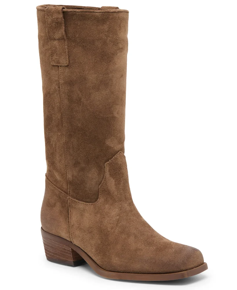 Romie Engineer Square Toe Boots