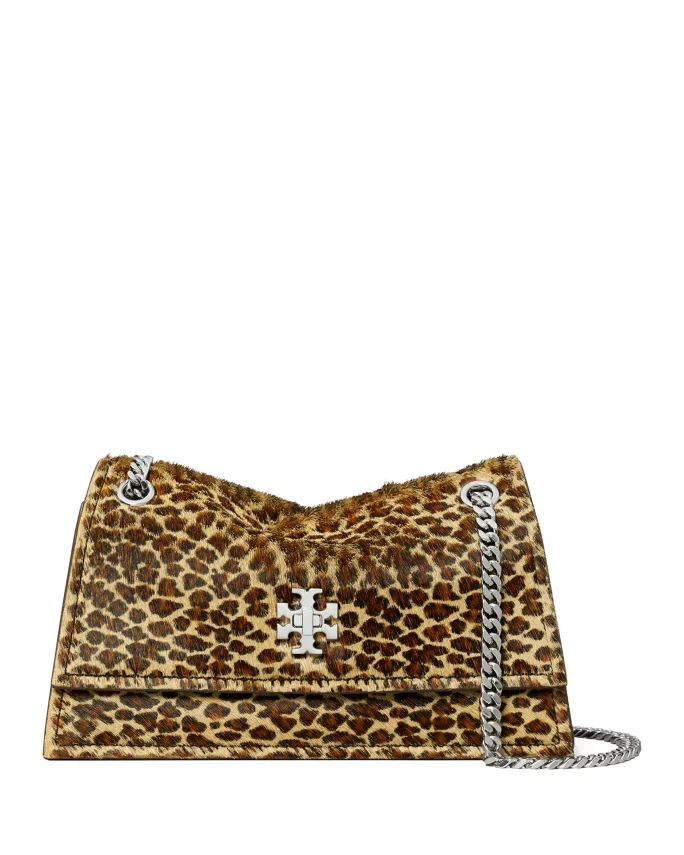 Kira Turnlock Calf Hair Shoulder Bag