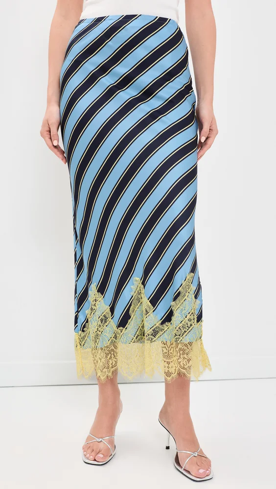 Stripe Maeva Skirt