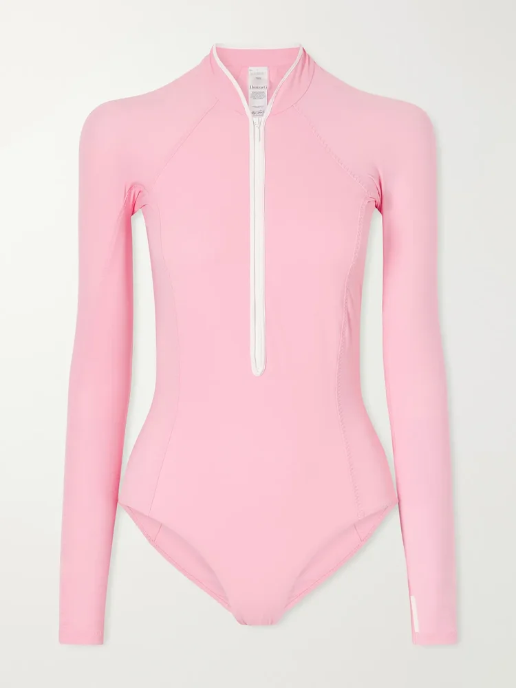 Tyra two-tone swimsuit