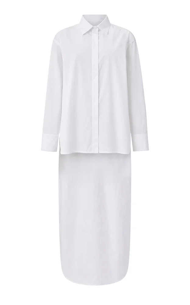 Asymmetric Cotton Shirt