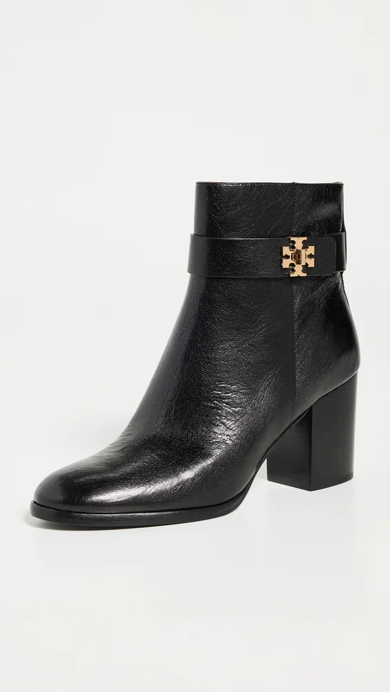 T Lock Heeled Ankle Boots 70mm
