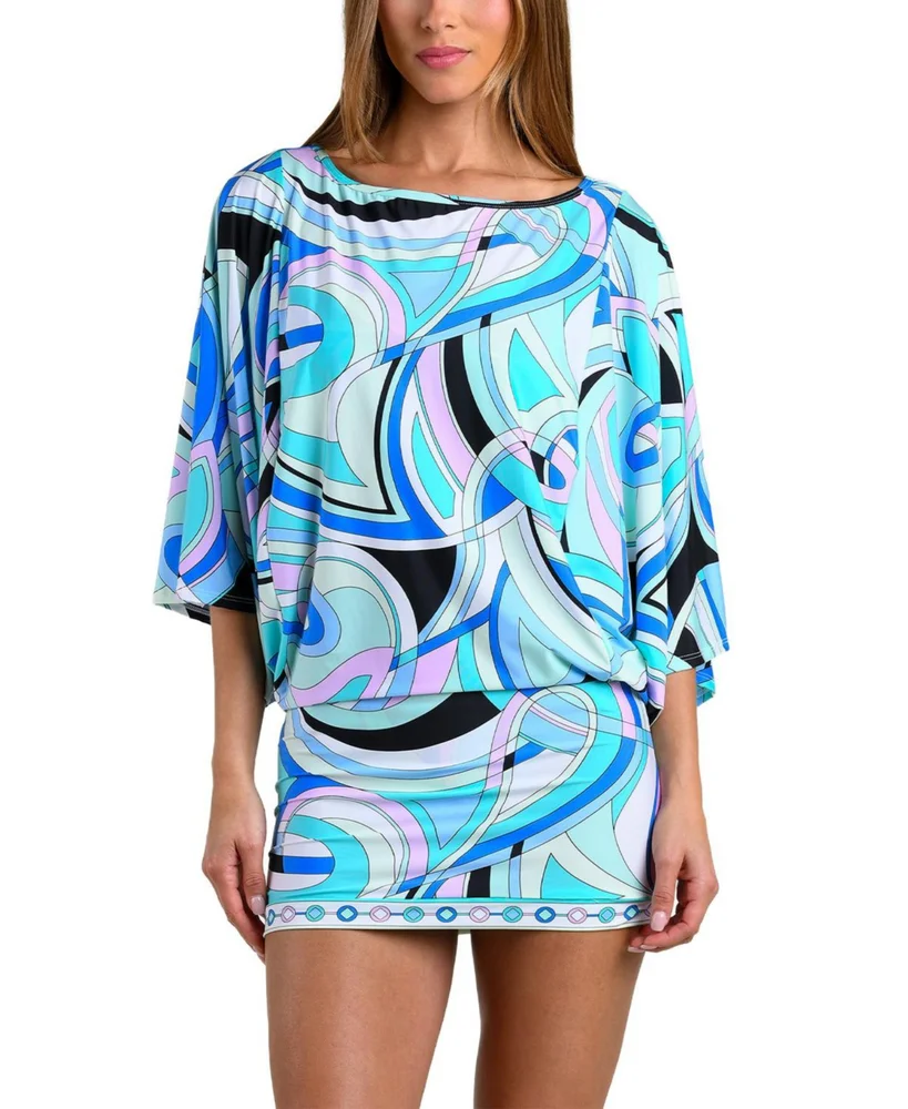 Studio Swirl Mini Dress Cover Up