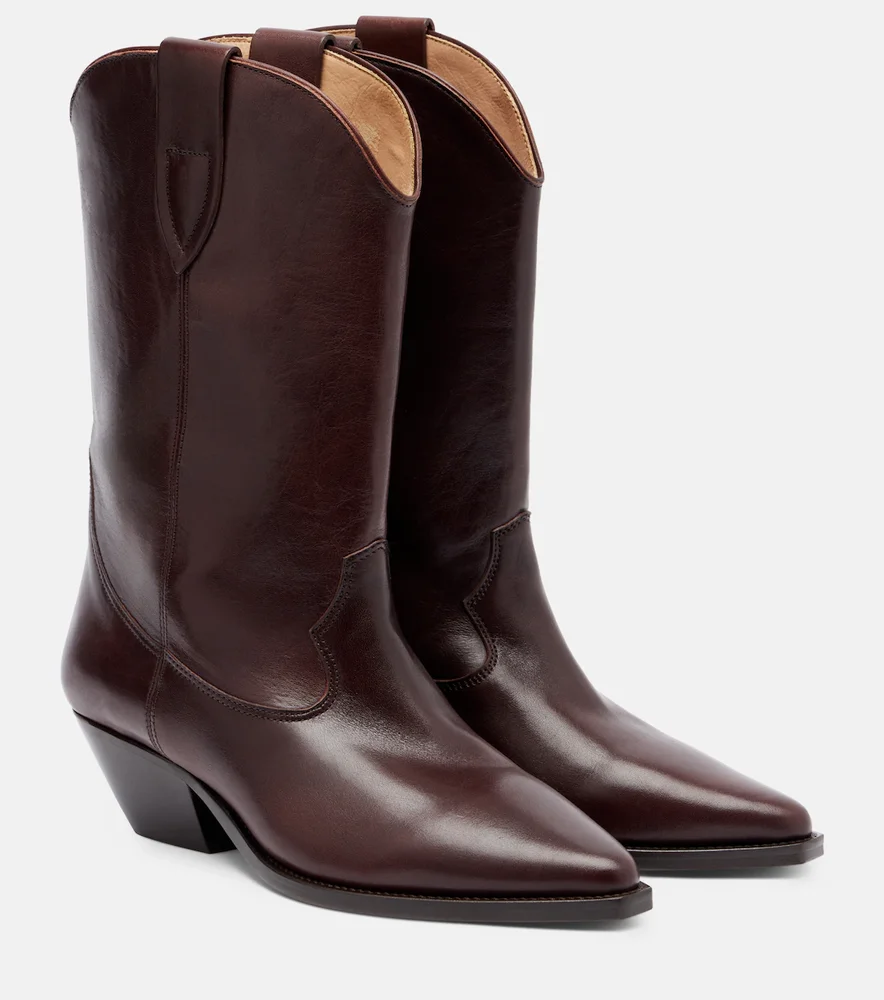 Duerto leather cowboy boots