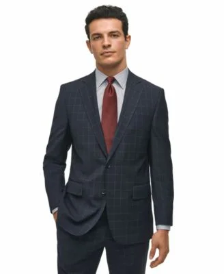 Classic-Fit Wool Blend Suit Separates Jacket