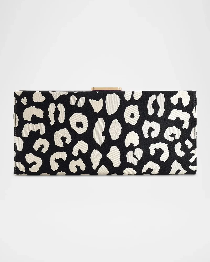 Pats Animal Jacquard Clutch Bag