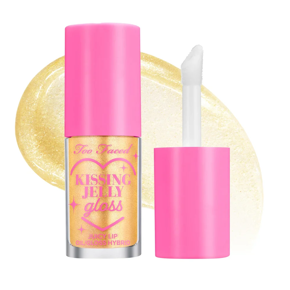 Kissing Jelly Non-Sticky Lip Oil Gloss in Pina Colada