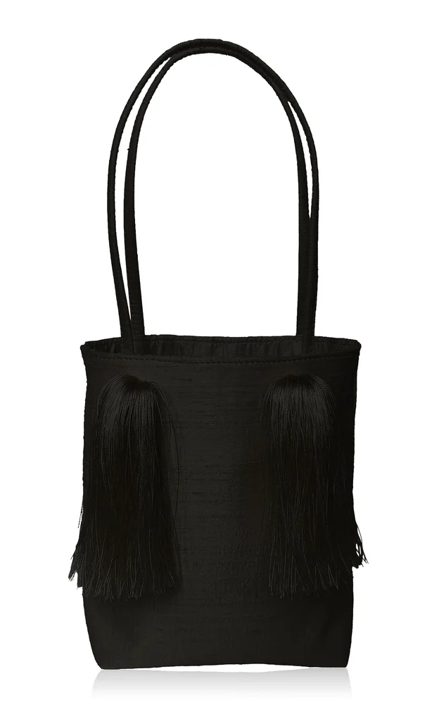 Salon Mini Silk-Blend Tote