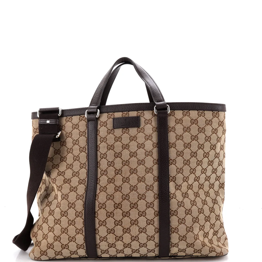 Pre-Owned Joy Convertible Tote GG Canvas Large