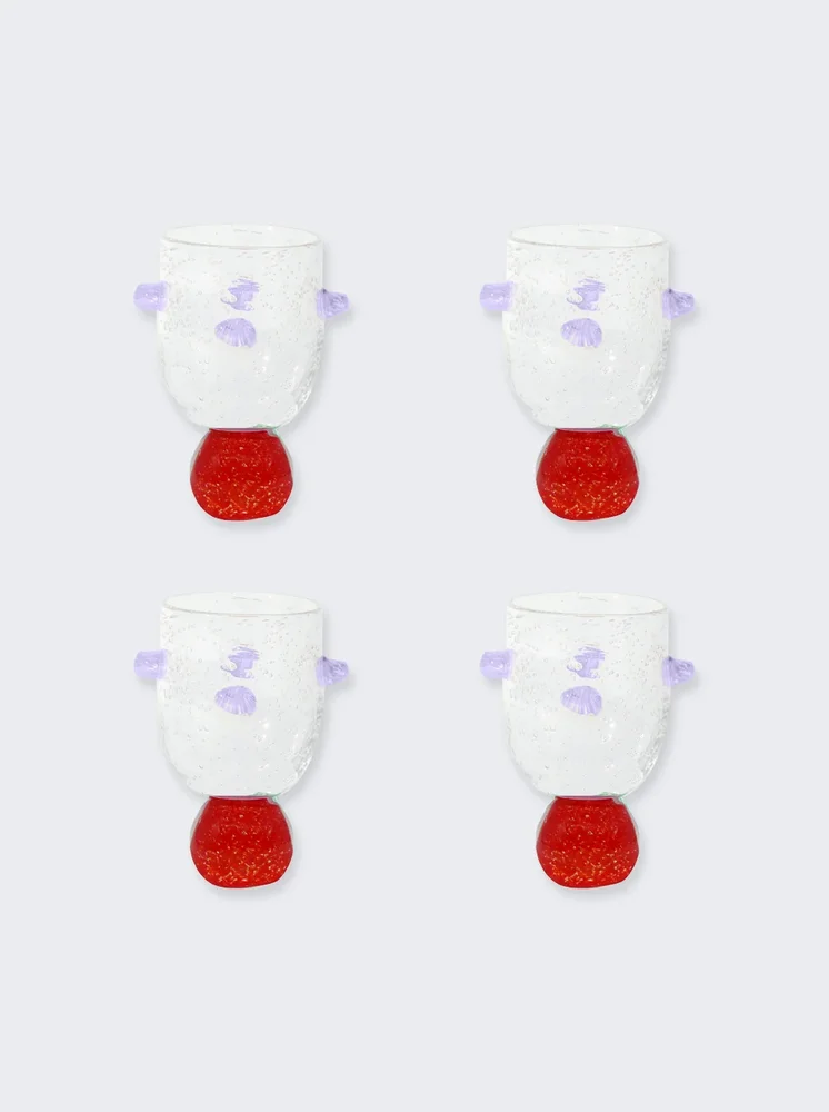 Ana Glass Tumbler Set of 4