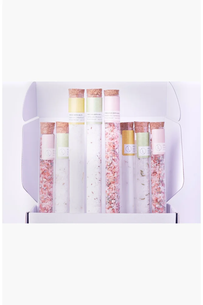 Natural Bath Salts Gift Set
